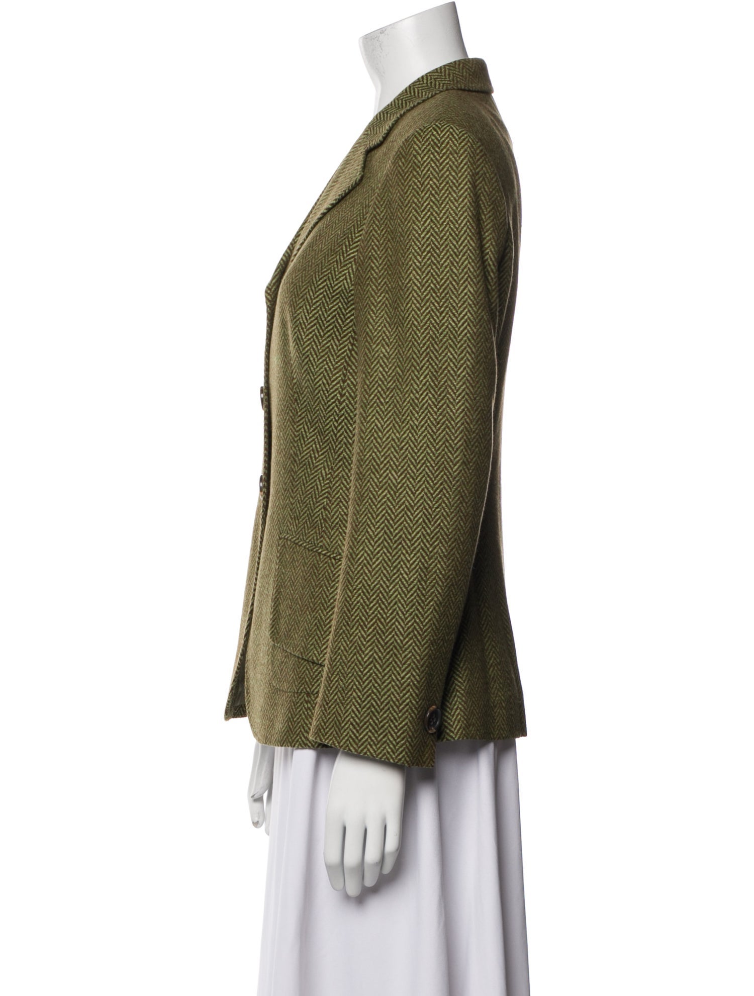 Brioni Wool Printed Blazer