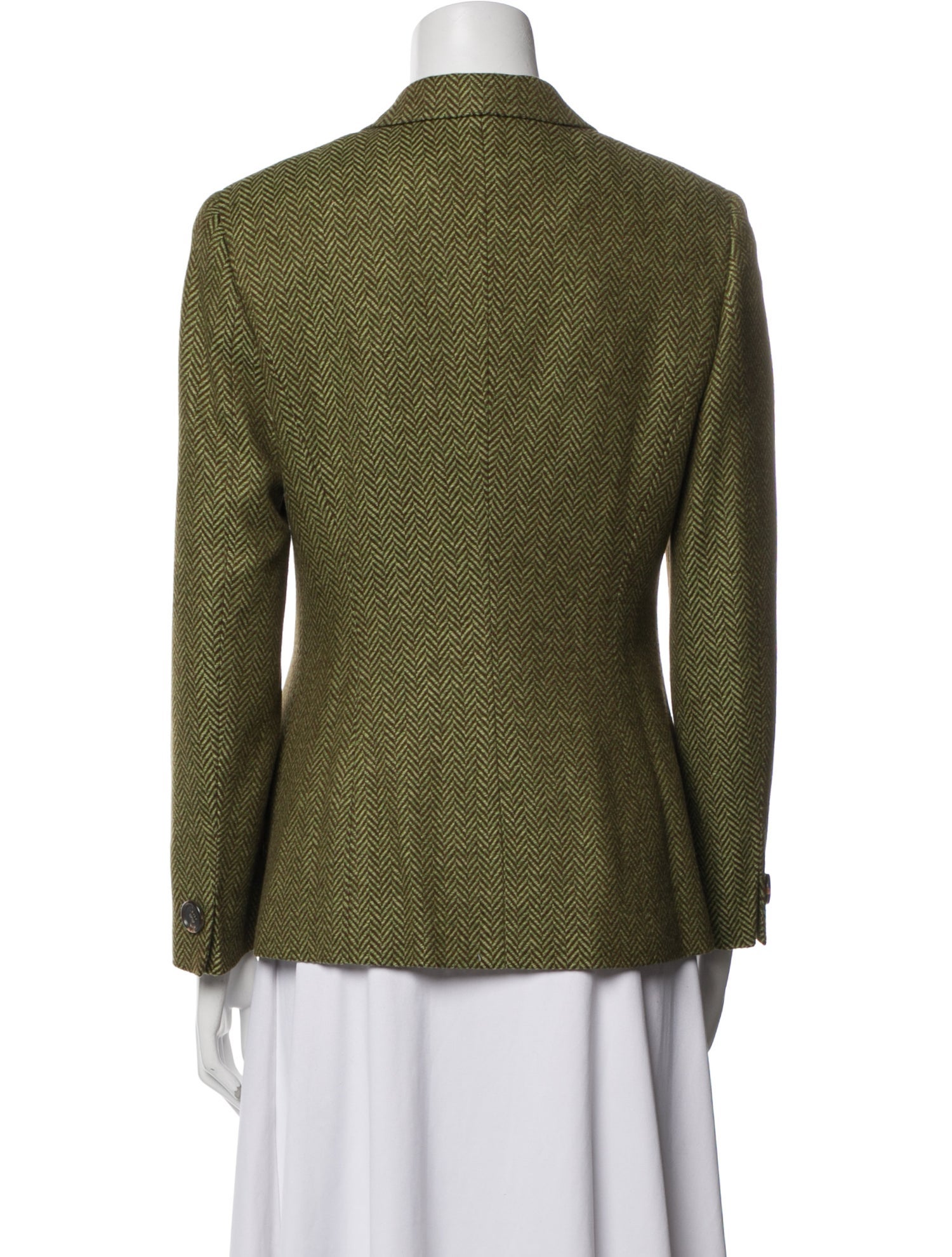 Brioni Wool Printed Blazer