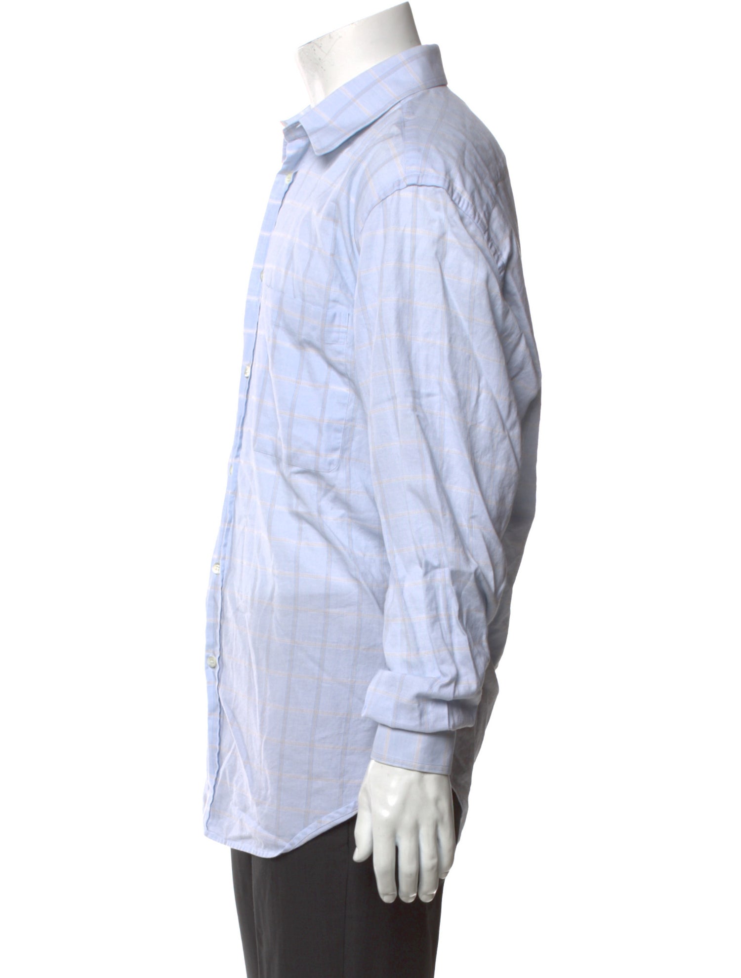 Brioni Striped Long Sleeve Dress Shirt