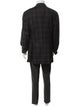 Brioni Plaid Print Blazer