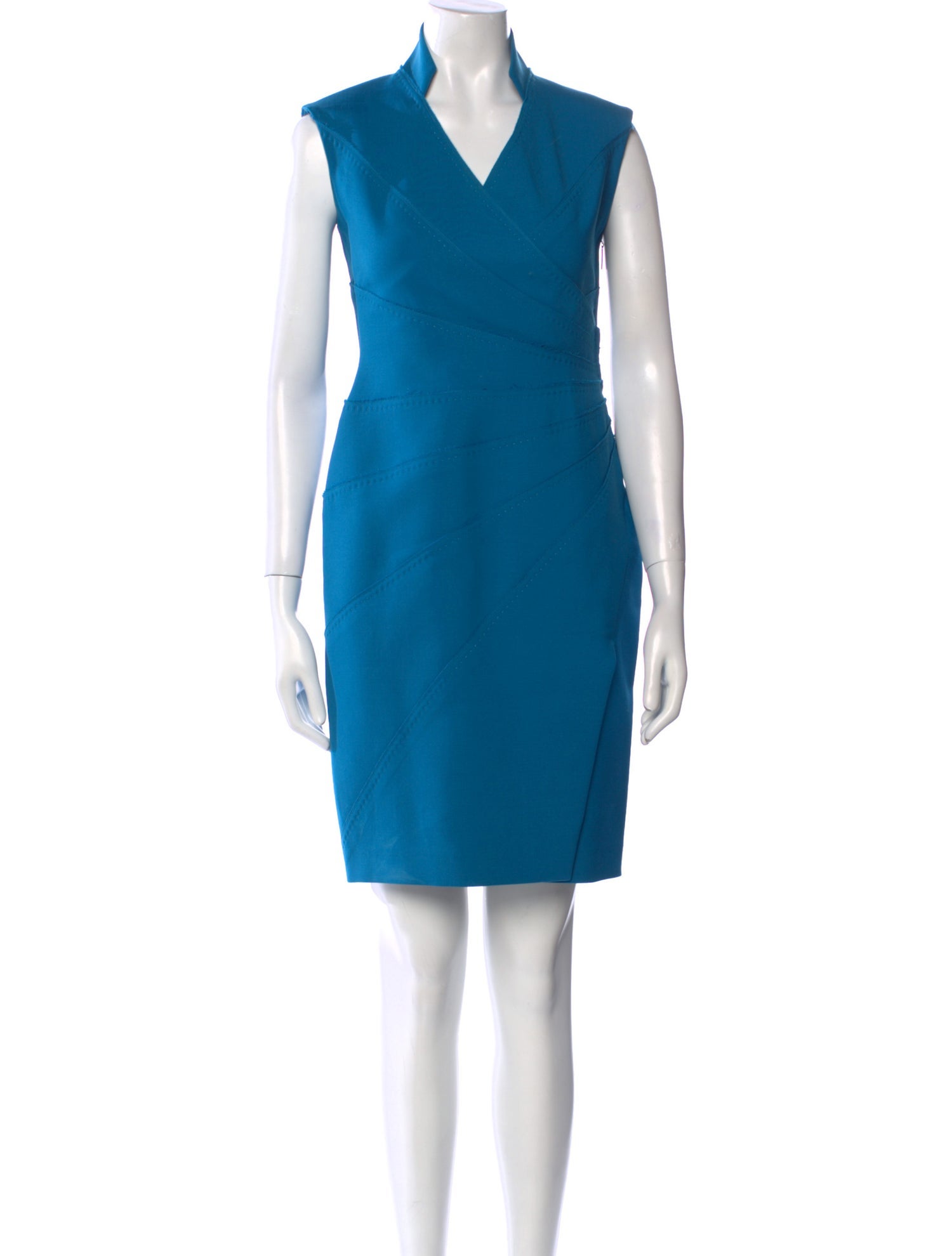 Brioni Wool Knee-Length Dress
