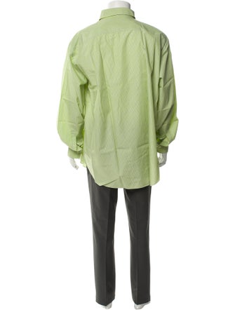 Brioni Striped Long Sleeve Dress Shirt