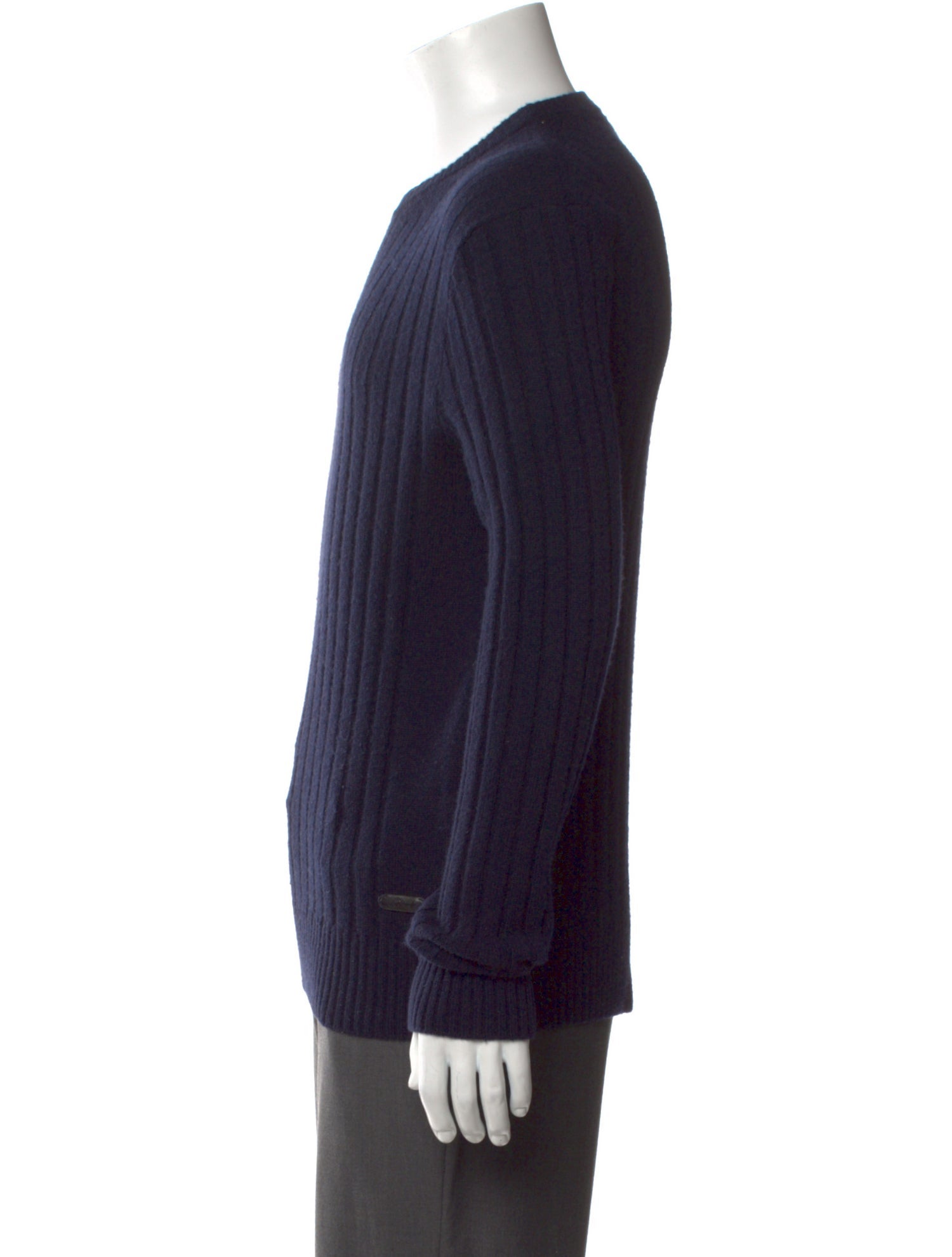 Brioni Crew Neck Long Sleeve Pullover