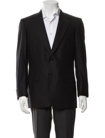 Brioni Wool Striped Two-Piece Blazer
