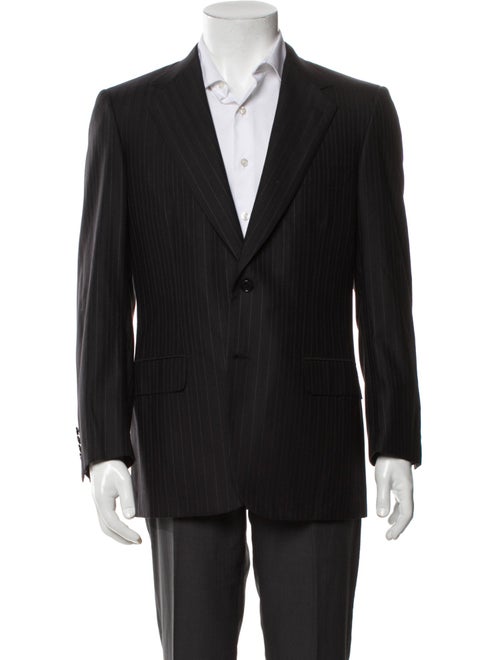 Brioni Wool Striped Two-Piece Blazer