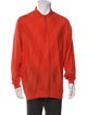 Brioni Wool Mock Neck Polo Sweater