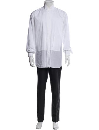 Brioni Long Sleeve Tuxedo Shirt