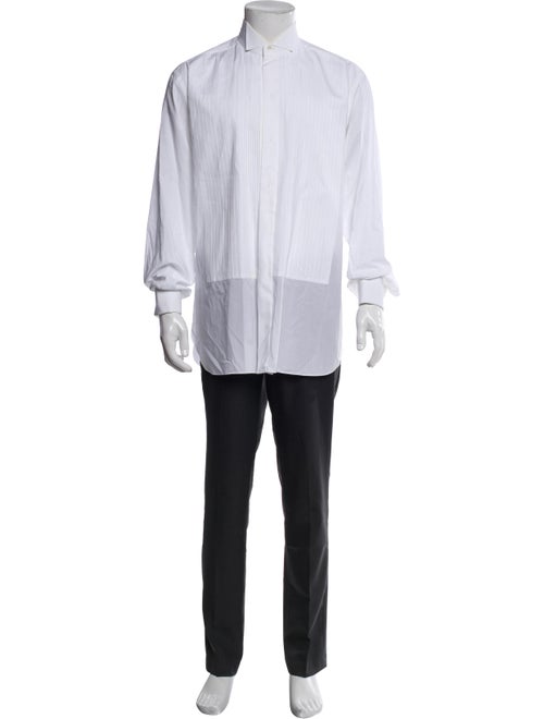 Brioni Long Sleeve Tuxedo Shirt
