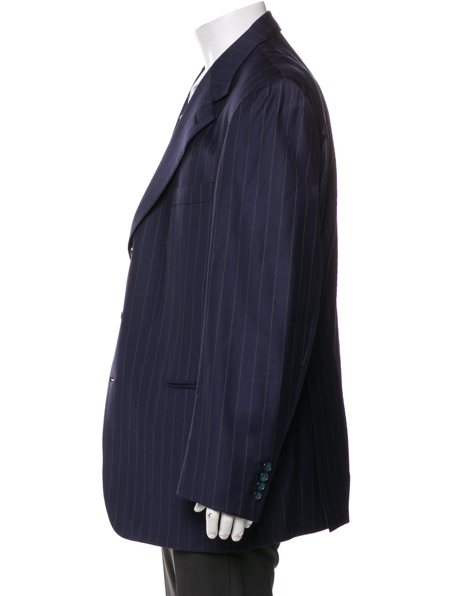 Brioni Wool Striped Blazer