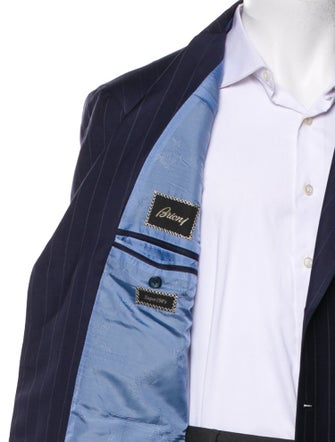 Brioni Wool Striped Blazer
