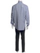 Brioni Plaid Print Long Sleeve Dress Shirt