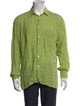 Brioni Linen Long Sleeve Shirt