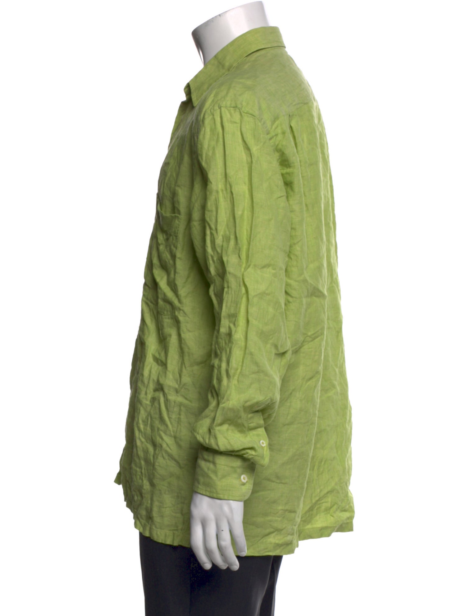 Brioni Linen Long Sleeve Shirt