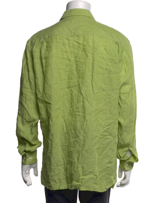 Brioni Linen Long Sleeve Shirt