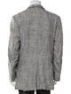 Brioni Wool Tweed Pattern Peacoat