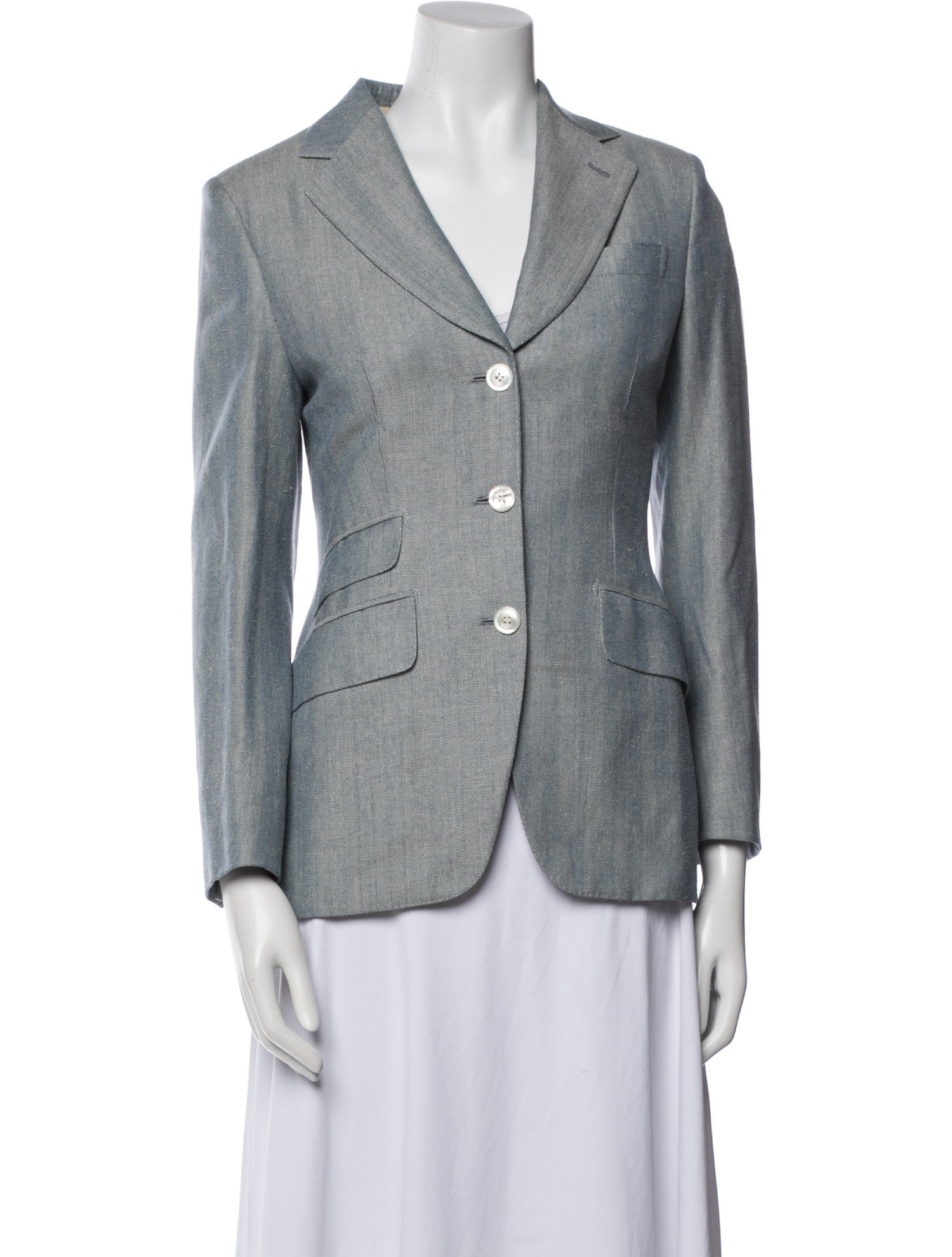 Brioni Wool Striped Blazer