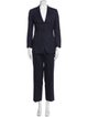 Brioni Wool Striped Pantsuit