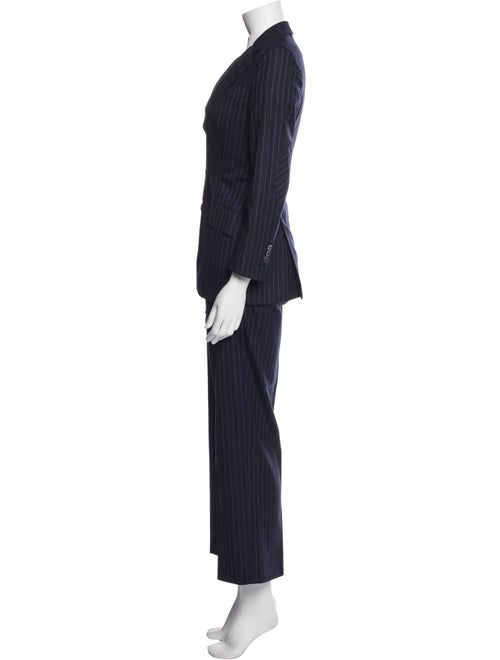 Brioni Wool Striped Pantsuit