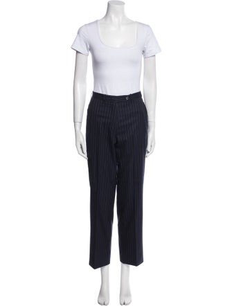 Brioni Wool Striped Pantsuit