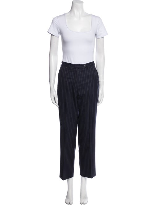 Brioni Wool Striped Pantsuit