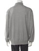 Brioni Wool Mock Neck Polo Sweater