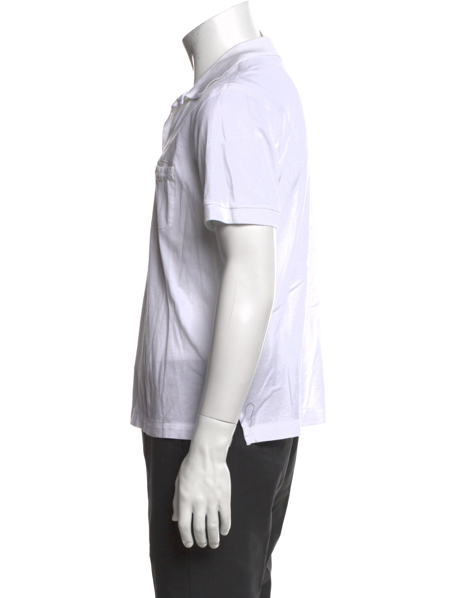 Brioni Collar Short Sleeve Polo Shirt