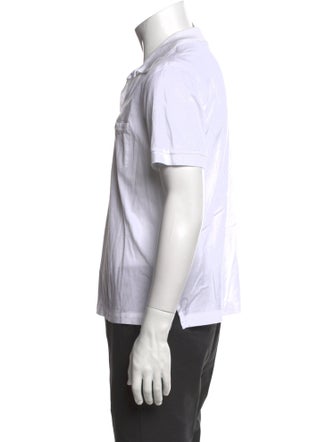 Brioni Collar Short Sleeve Polo Shirt