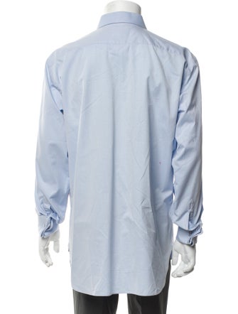 Brioni Striped Long Sleeve Dress Shirt