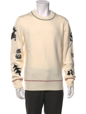 Brioni Wool Crew Neck Pullover