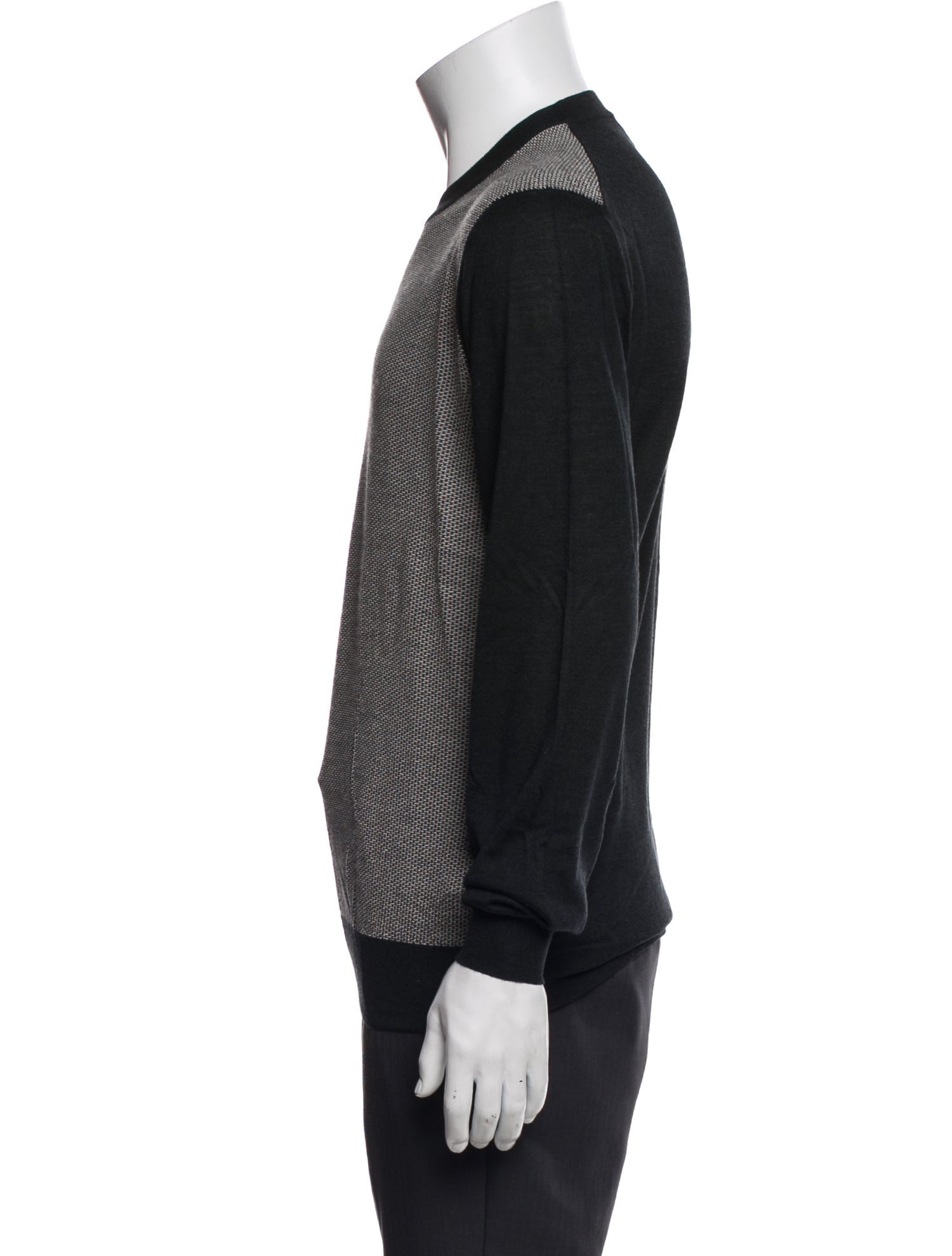 Brioni Crew Neck Long Sleeve Pullover
