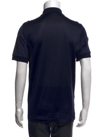 Brioni Crew Neck Short Sleeve Polo Shirt