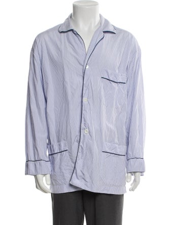Brioni Striped Pajama Top