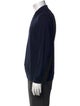 Brioni Wool Crew Neck Polo Sweater