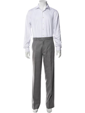 Brioni Plaid Print Two-Piece Blazer