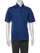 Brioni V-Neck Short Sleeve Polo Shirt