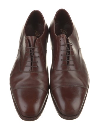 Brioni Leather Oxfords