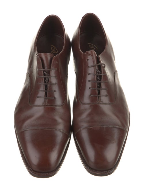 Brioni Leather Oxfords