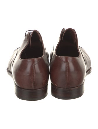 Brioni Leather Oxfords