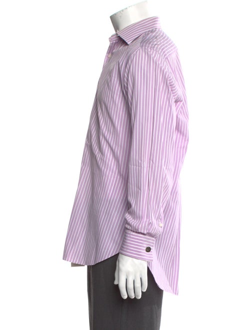 Brioni Striped Long Sleeve Shirt