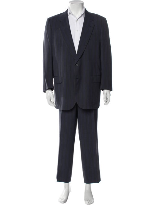 Brioni Wool Striped Two-Piece Blazer