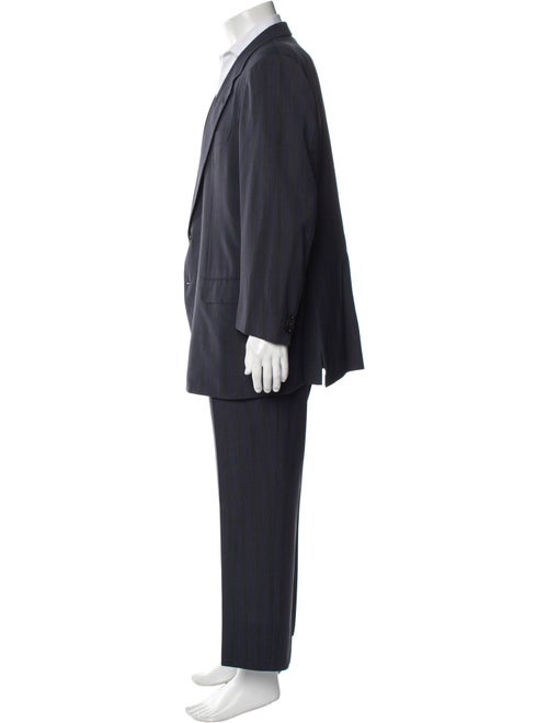 Brioni Wool Striped Two-Piece Blazer