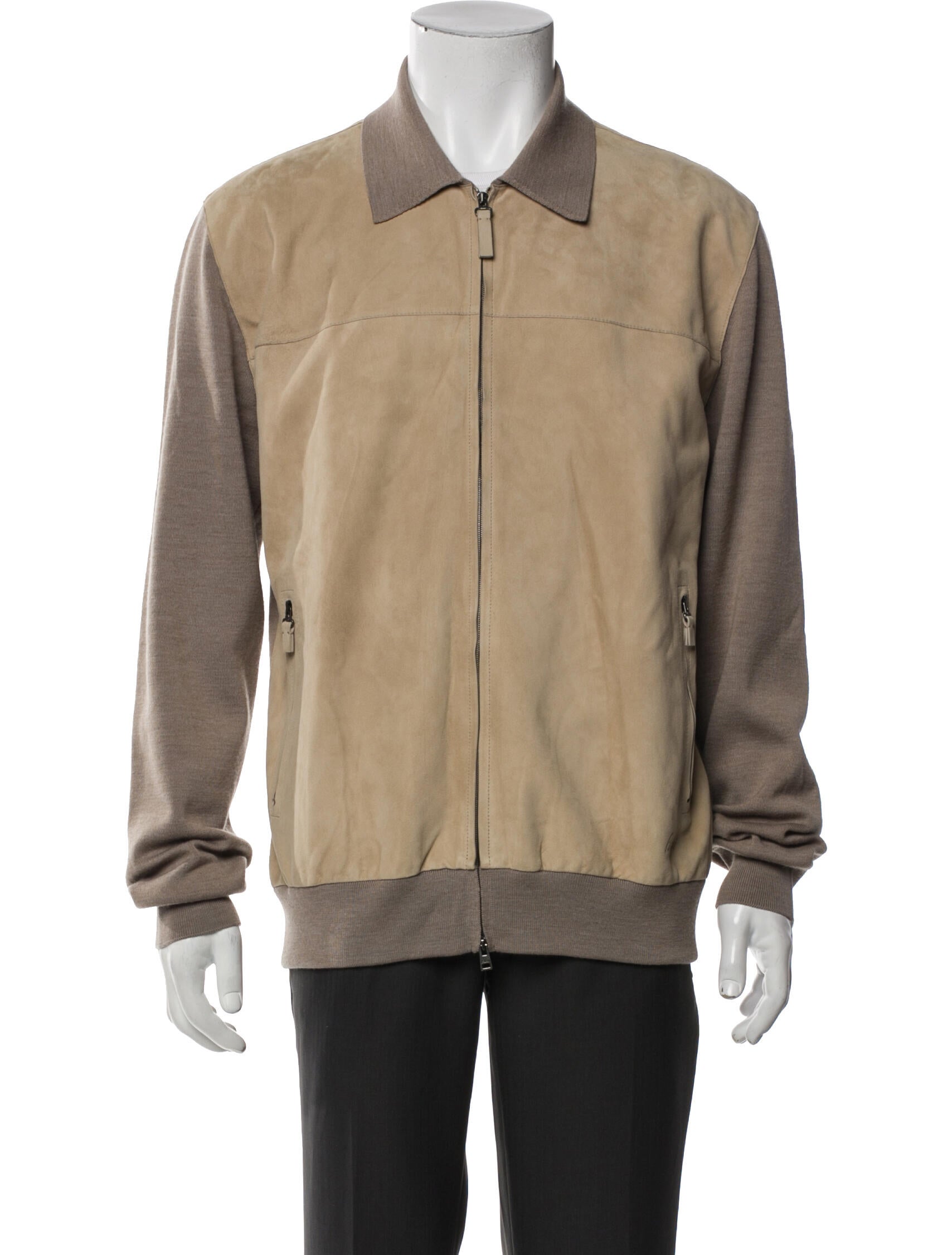Brioni Virgin Wool Bomber Jacket w/ Tags