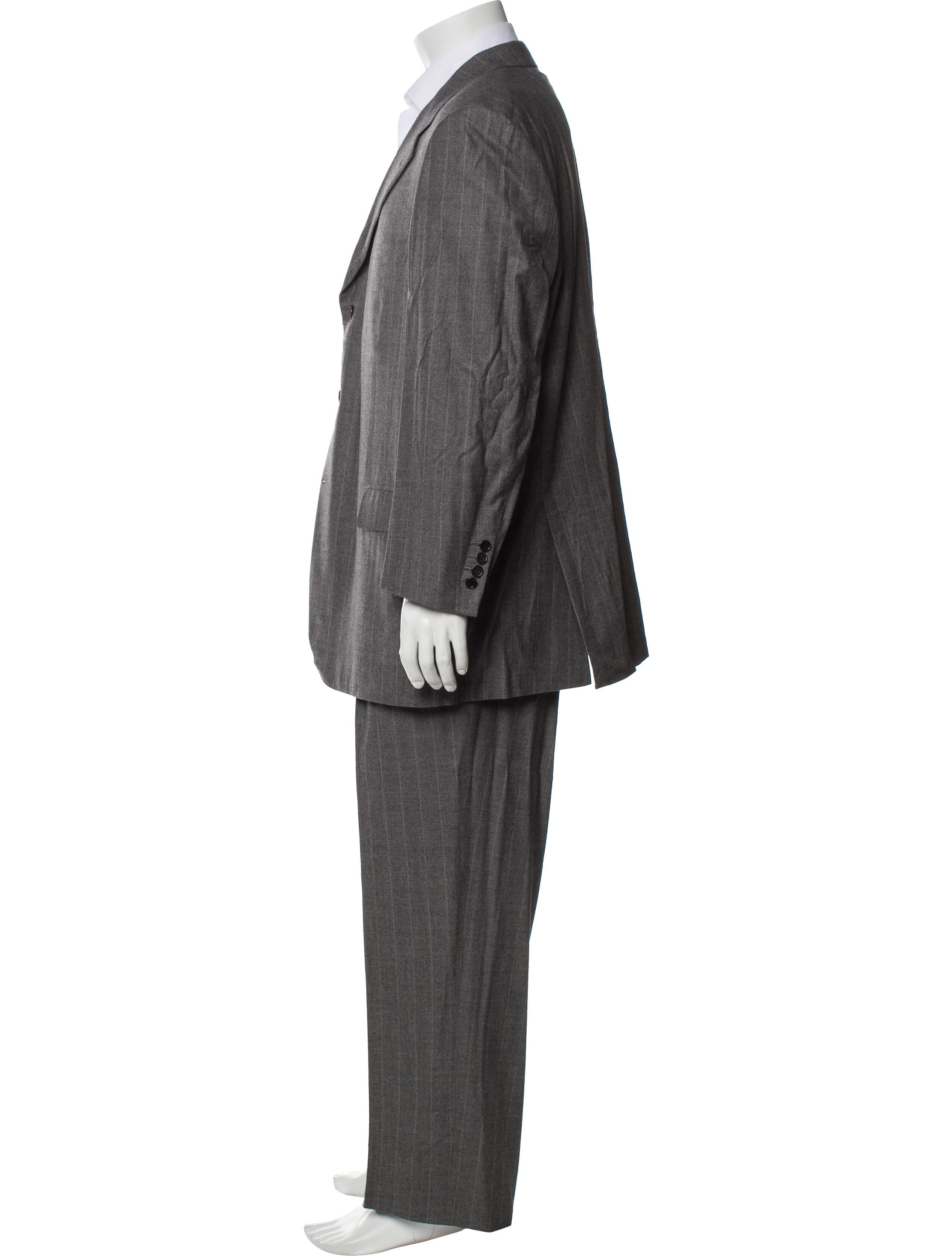 Brioni Wool Striped Two-Piece Suit