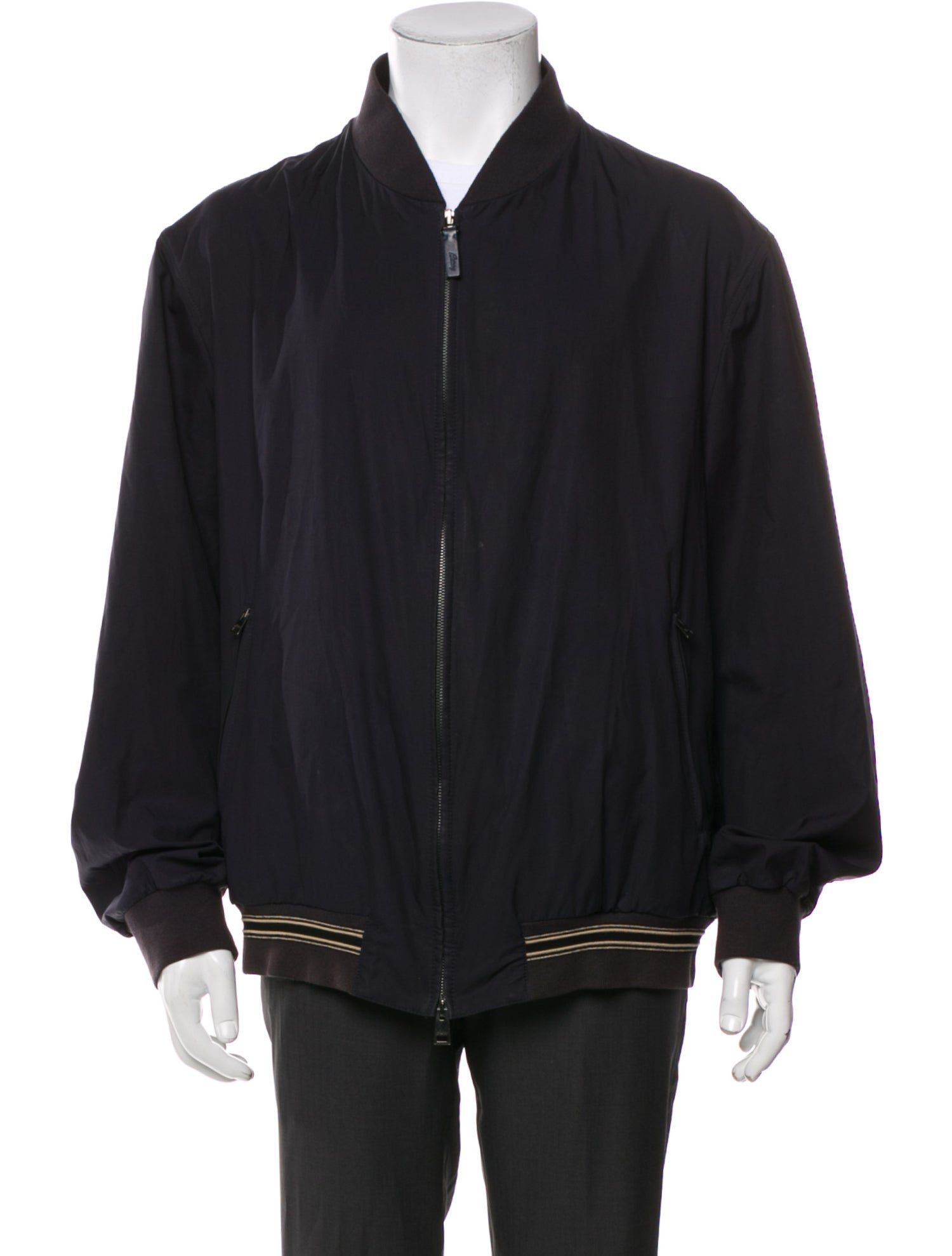 Brioni Silk Bomber Jacket