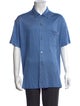 Brioni Linen Short Sleeve Shirt