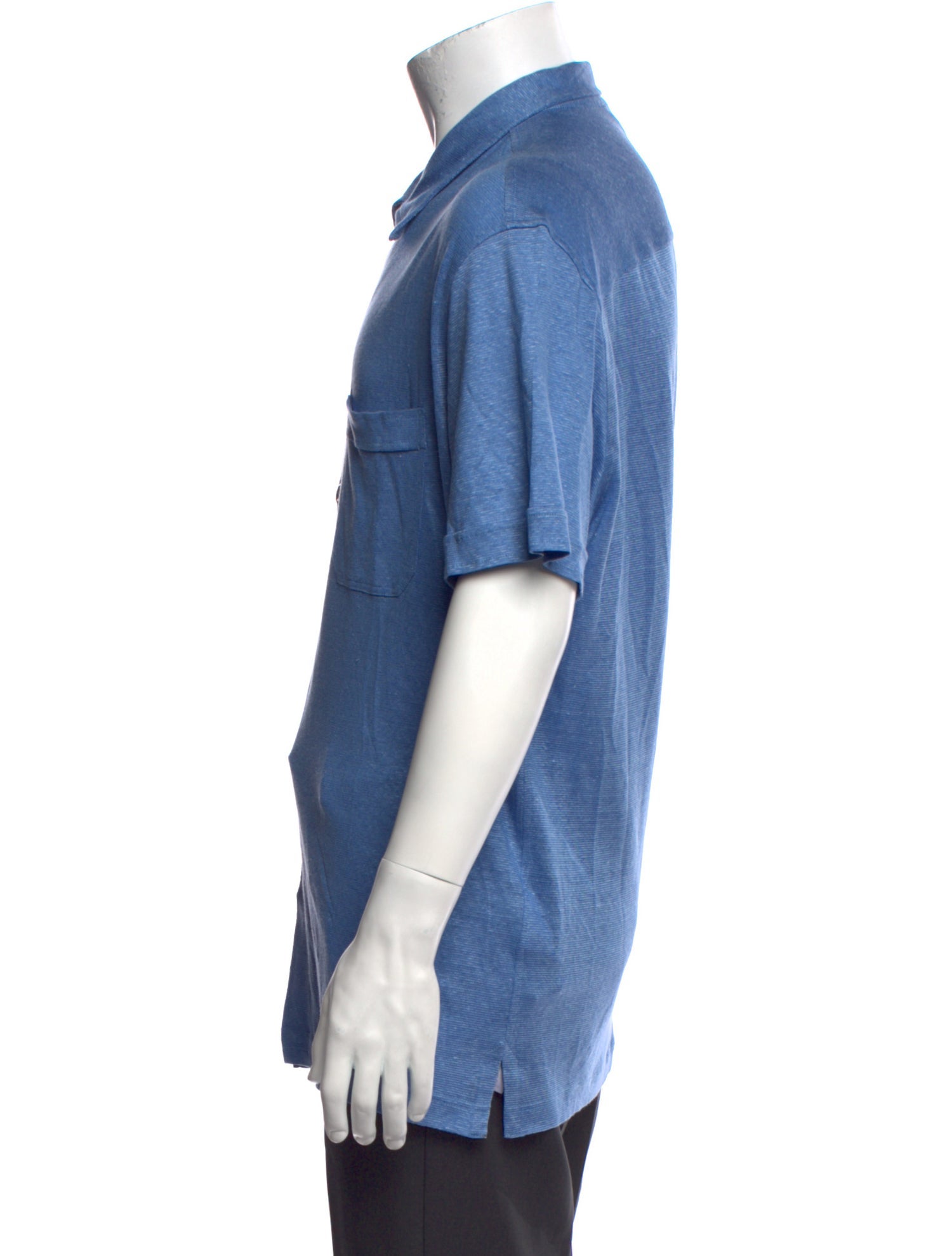 Brioni Linen Short Sleeve Shirt