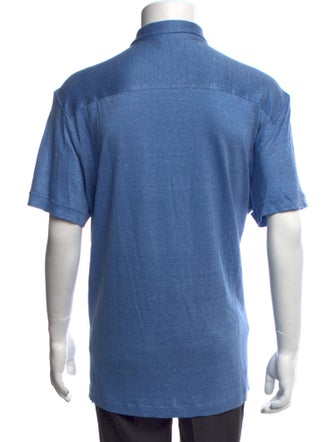 Brioni Linen Short Sleeve Shirt