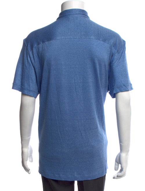 Brioni Linen Short Sleeve Shirt