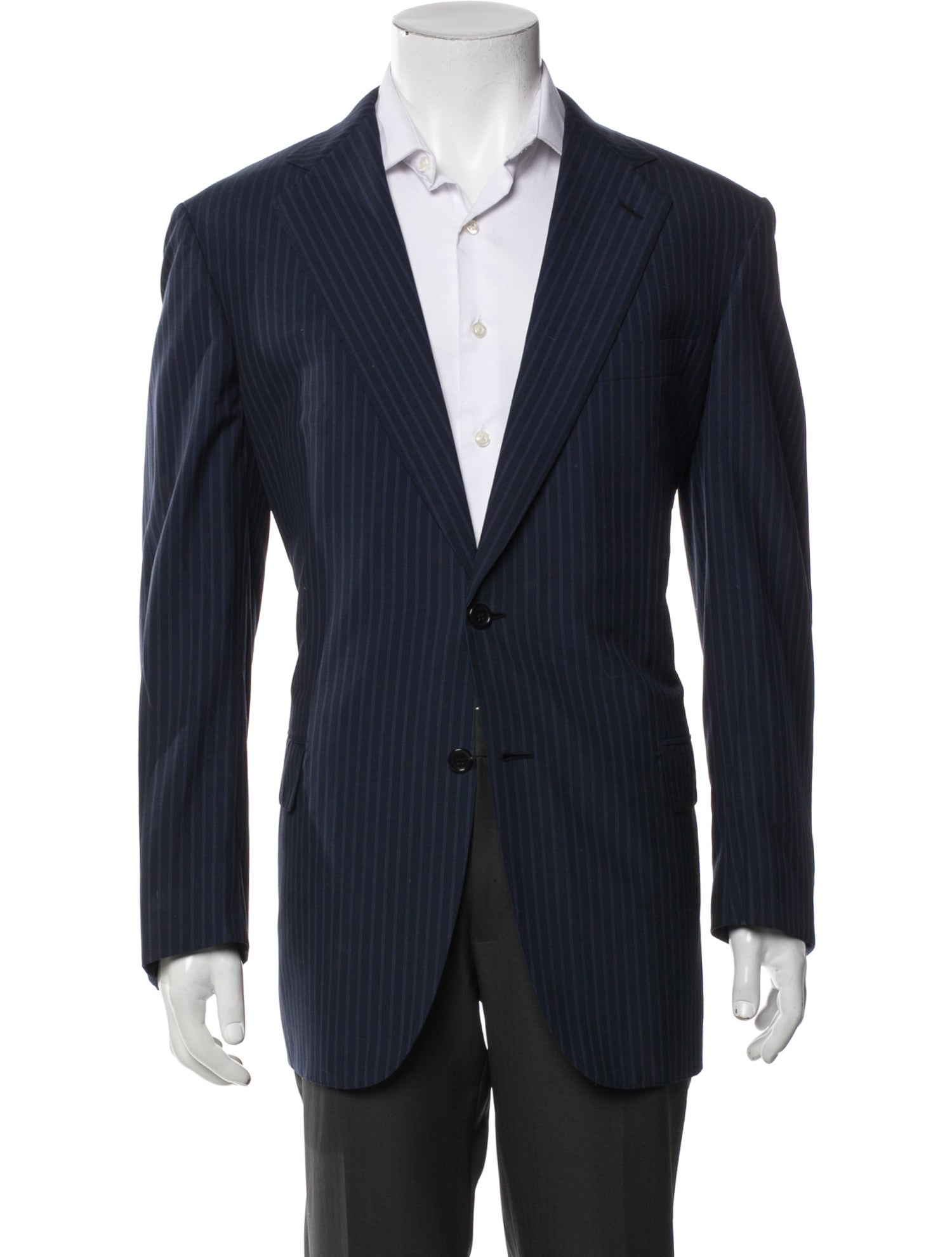 Brioni Wool Striped Blazer