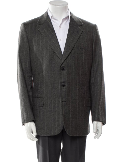 Brioni Wool Striped Blazer